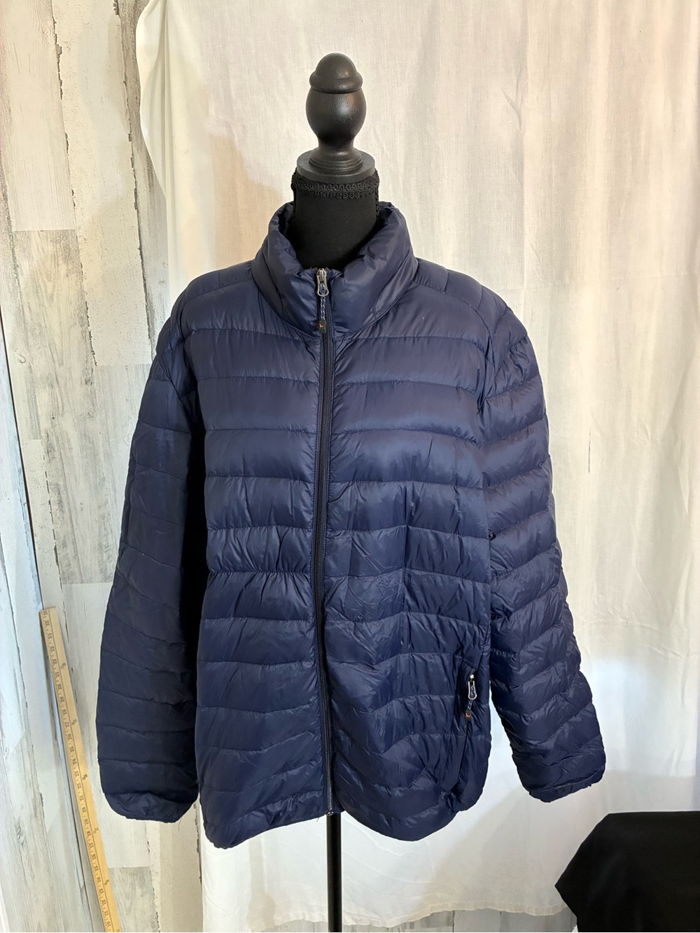 Hawke & Co Navy Packable men’s Sz L performance packable Jacket -